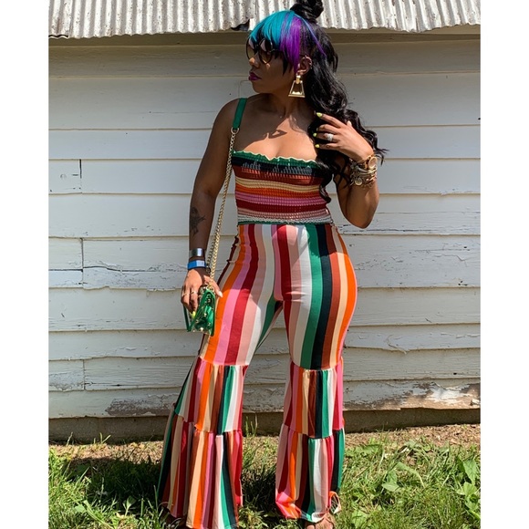 Pants - Ladies Clown Jumpsuit